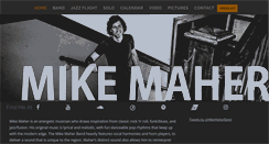Desktop Screenshot of mikemaherband.com