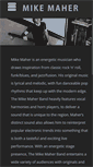 Mobile Screenshot of mikemaherband.com